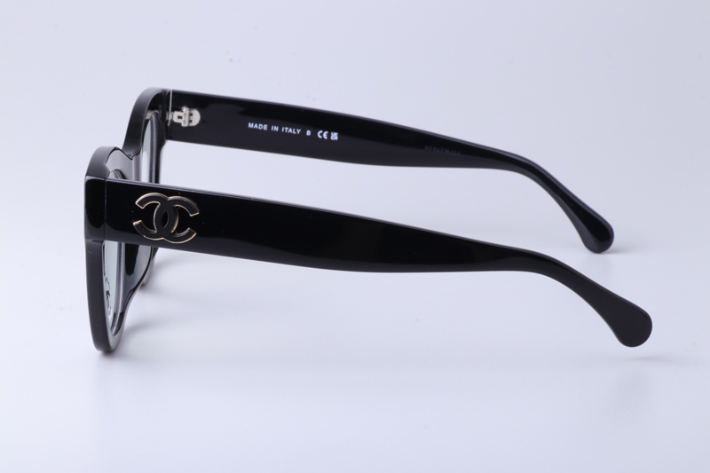 CH3498 Eyeglasses Black