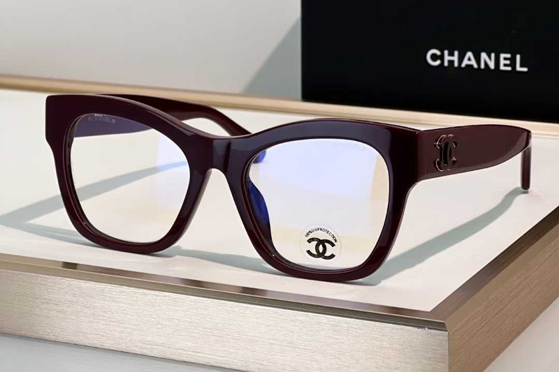 CH3498 Eyeglasses Wine