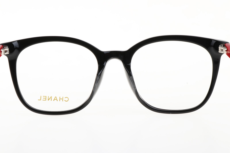 CH5392-A Eyeglasses In Black Red