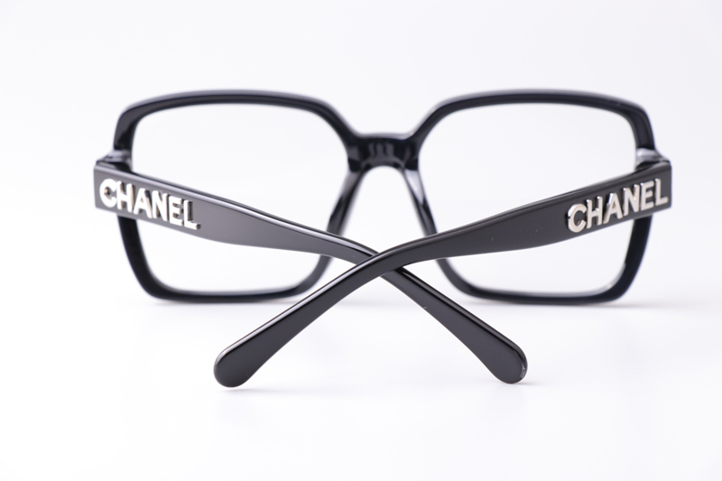 CH5408 Eyeglasses Black Silver