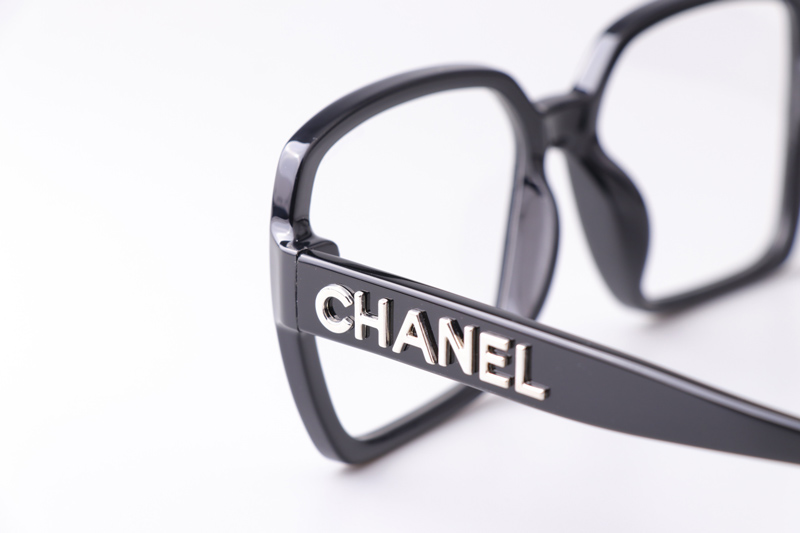 CH5408 Eyeglasses Black Silver