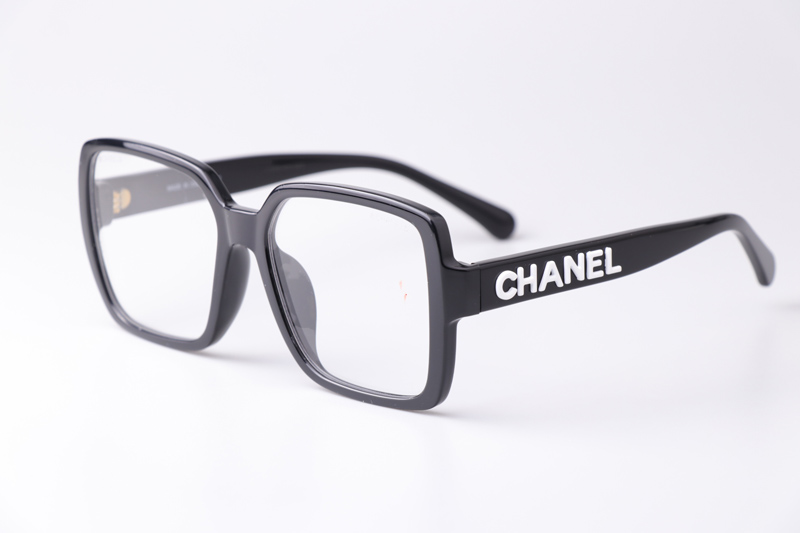 CH5408 Eyeglasses Black White