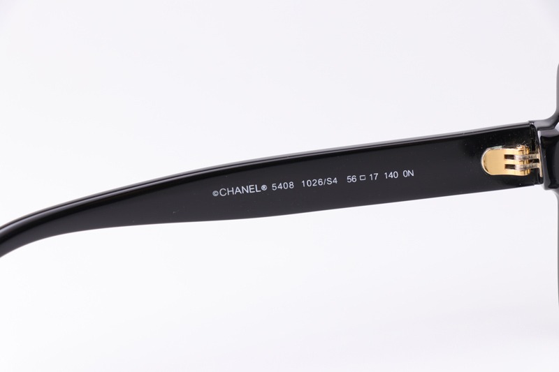 CH5408 Eyeglasses Black White