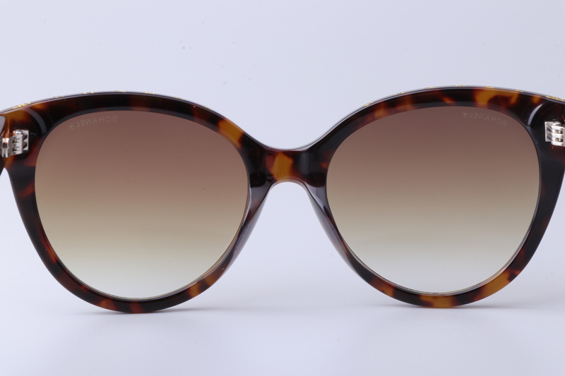 CH5414 Sunglasses Tortoise Gradient Brown