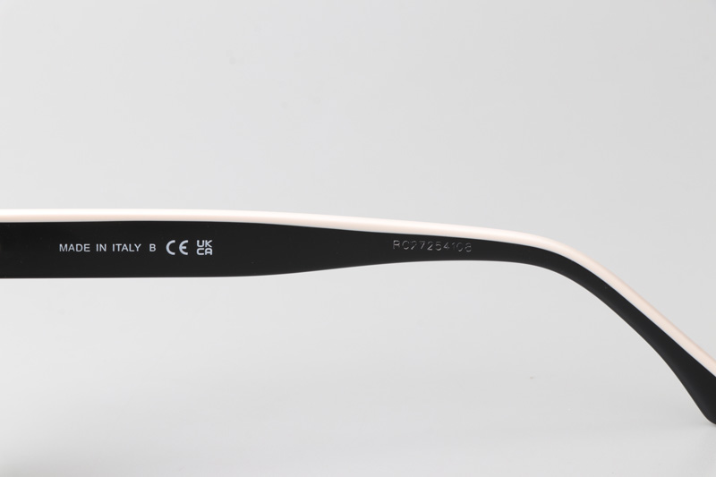 CH5417 Sunglasses Black Silver White Brown