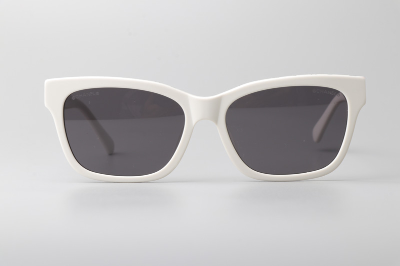 CH5417 Sunglasses White Gray