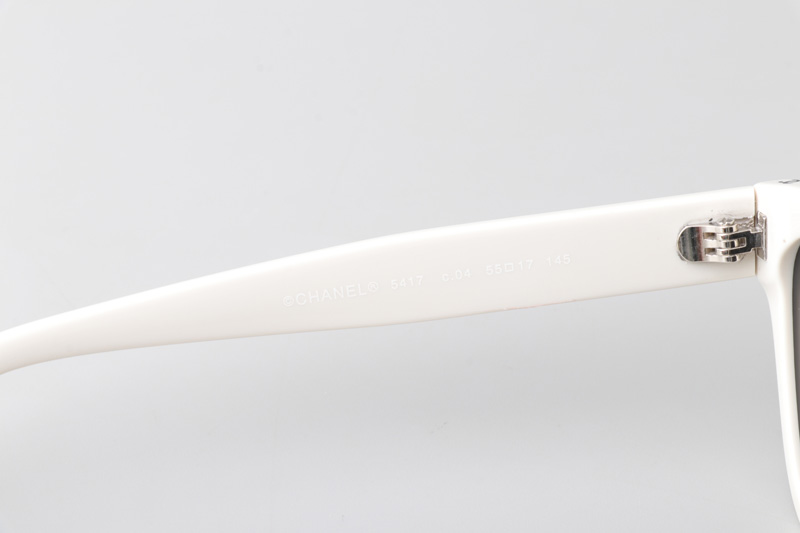 CH5417 Sunglasses White Gray