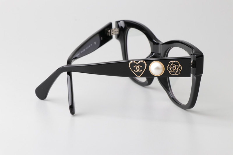 CH5478 Eyeglasses Pearl Black