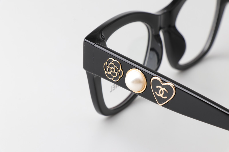 CH5478 Eyeglasses Pearl Black