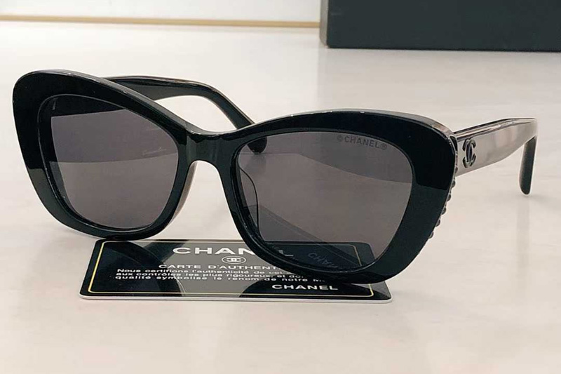 CH5481H Sunglasses Black Gray