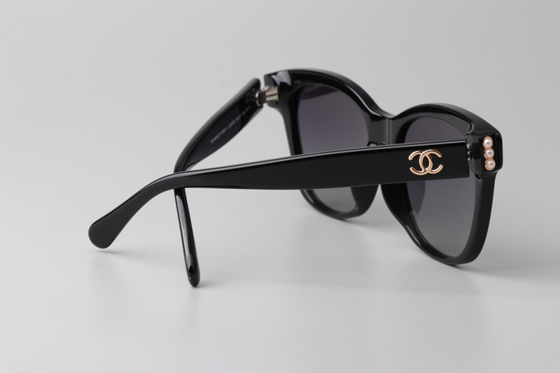 CH5482H Sunglasses Black Gradient Gray