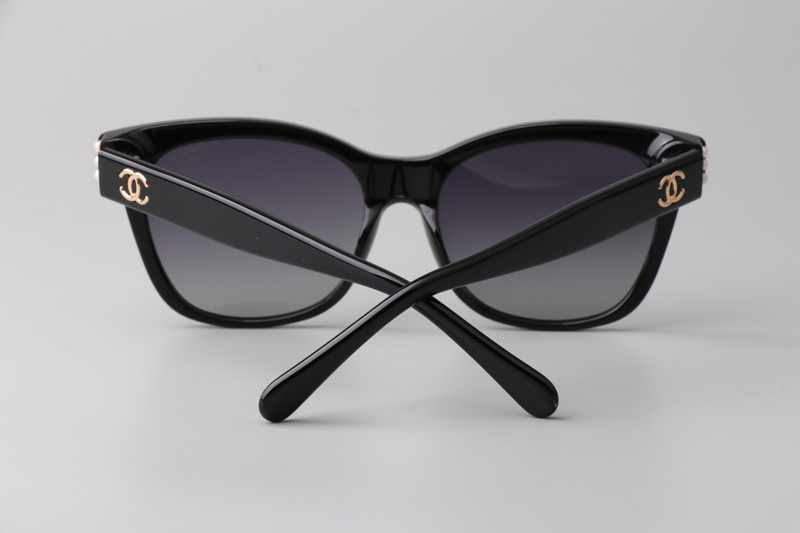 CH5482H Sunglasses Black Gradient Gray
