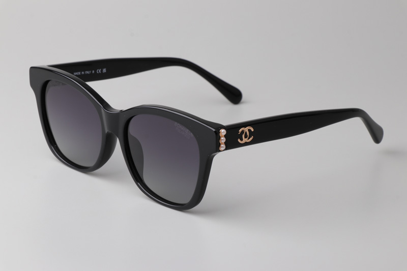 CH5482H Sunglasses Black Gradient Gray