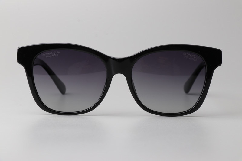 CH5482H Sunglasses Black Gradient Gray