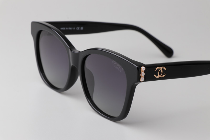 CH5482H Sunglasses Black Gradient Gray