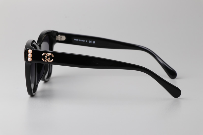 CH5482H Sunglasses Black Gradient Gray