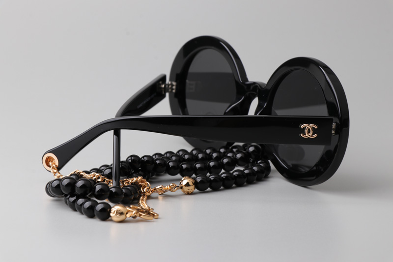 CH5489 Sunglasses Black Gray