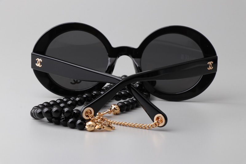 CH5489 Sunglasses Black Gray