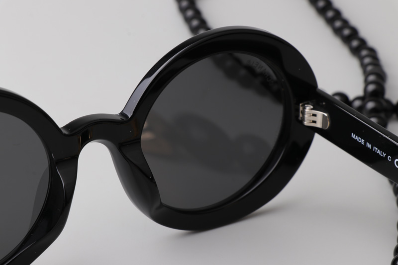 CH5489 Sunglasses Black Gray