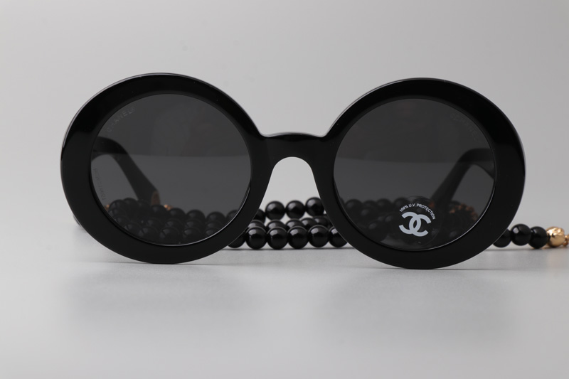 CH5489 Sunglasses Black Gray