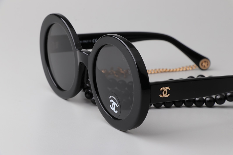 CH5489 Sunglasses Black Gray