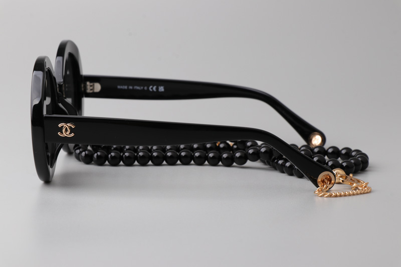 CH5489 Sunglasses Black Gray