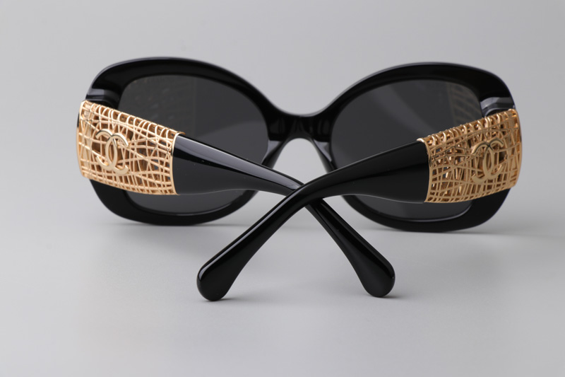 CH5531 Sunglasses Black Gray