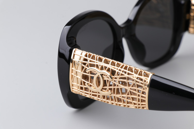 CH5531 Sunglasses Black Gray