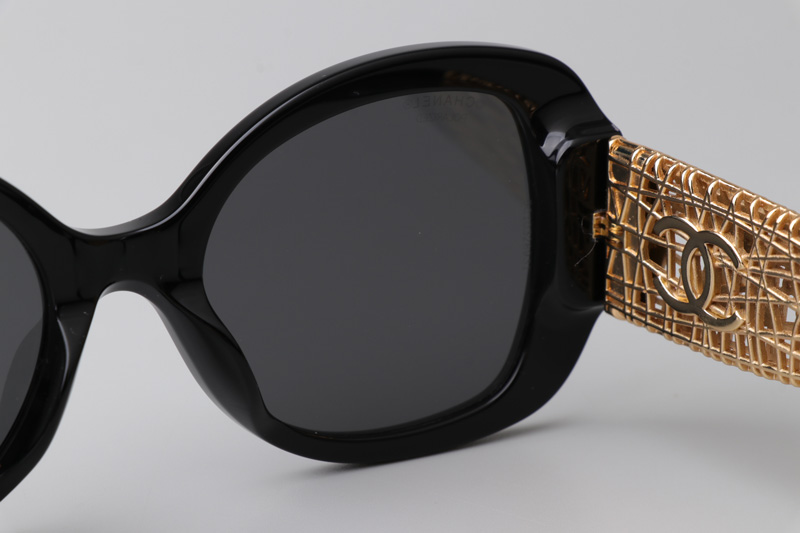 CH5531 Sunglasses Black Gray