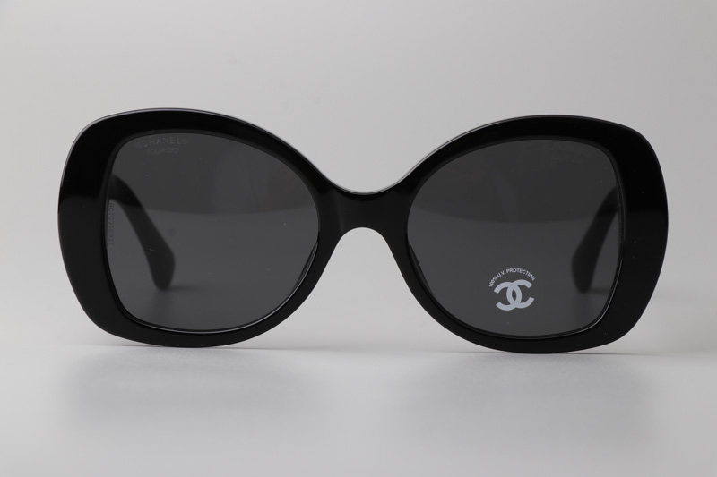 CH5531 Sunglasses Black Gray