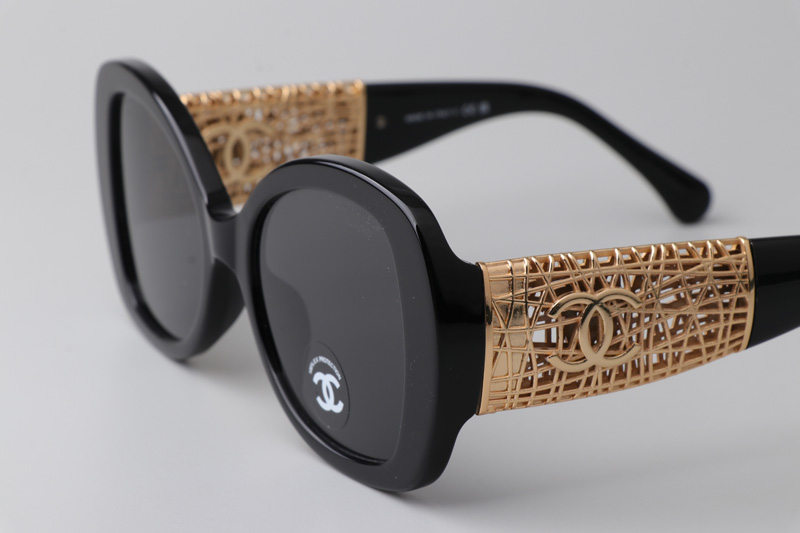 CH5531 Sunglasses Black Gray