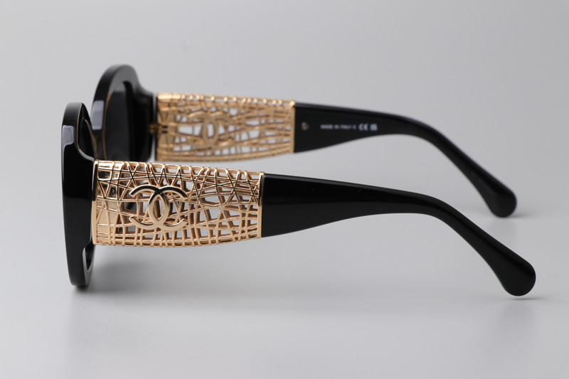 CH5531 Sunglasses Black Gray