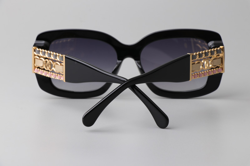 CH5535Q Sunglasses Black Gradient Gray