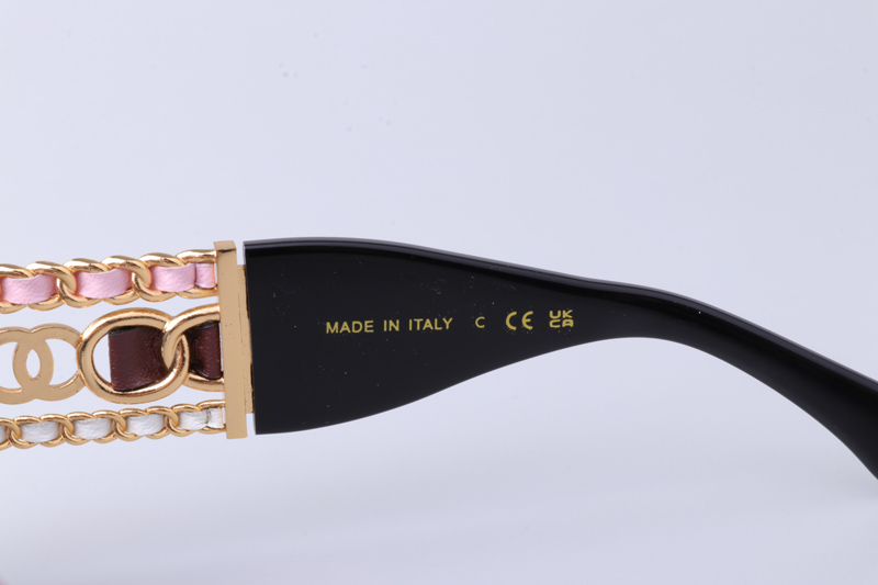 CH5536Q Sunglasses Black Gray