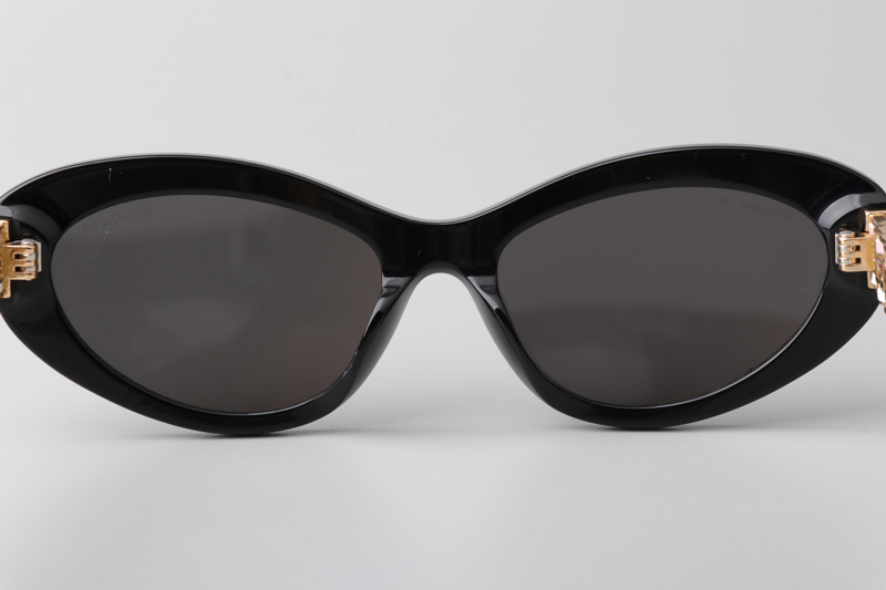 CH5538Q Sunglasses Black Gray