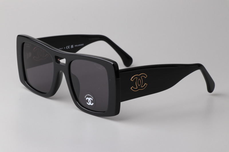 CH5539 Sunglasses Black Gray