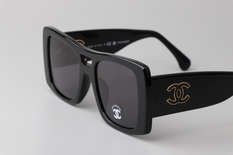 CH5539 Sunglasses Black Gray