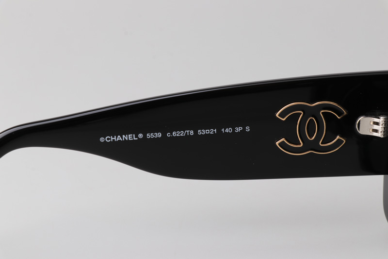 CH5539 Sunglasses Black Gray