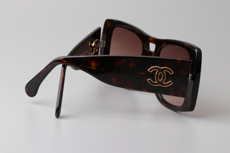 CH5539 Sunglasses Tortoise Gradient Brown
