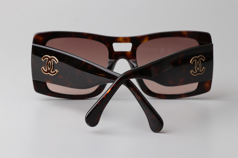 CH5539 Sunglasses Tortoise Gradient Brown