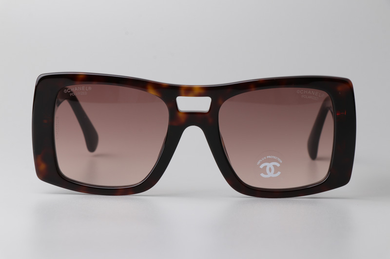 CH5539 Sunglasses Tortoise Gradient Brown
