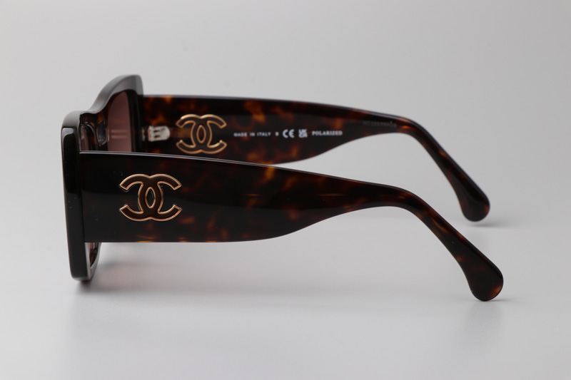 CH5539 Sunglasses Tortoise Gradient Brown