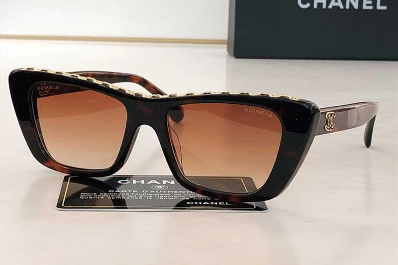 CH5540 Sunglasses Tortoise Gradient Brown