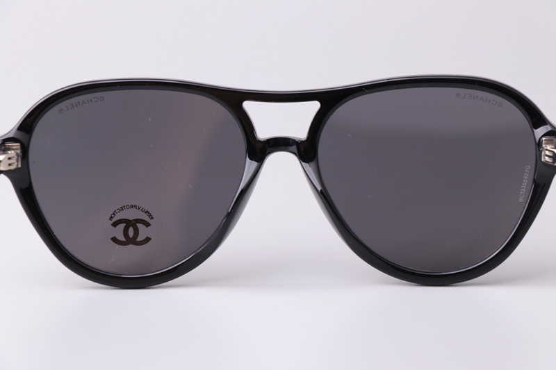 CH5552U Sunglasses Black Gray