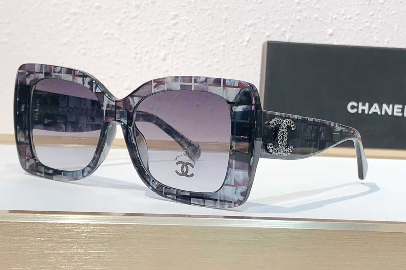 CH5555 Sunglasses Gray Gradient Gray