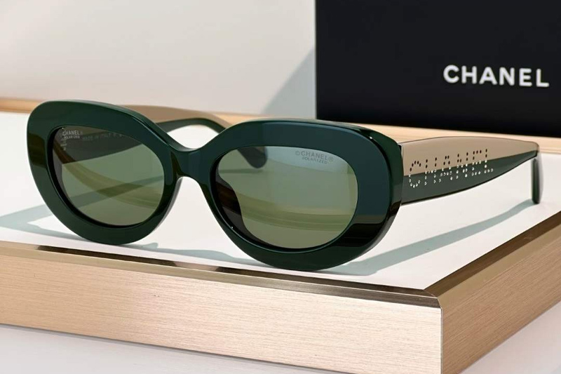 CH5562B Sunglasses Green Green