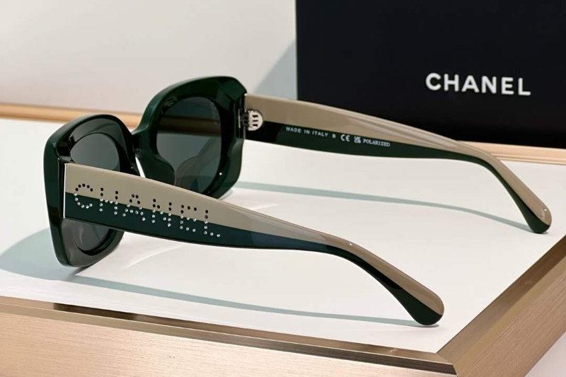 CH5563B Sunglasses Green Green