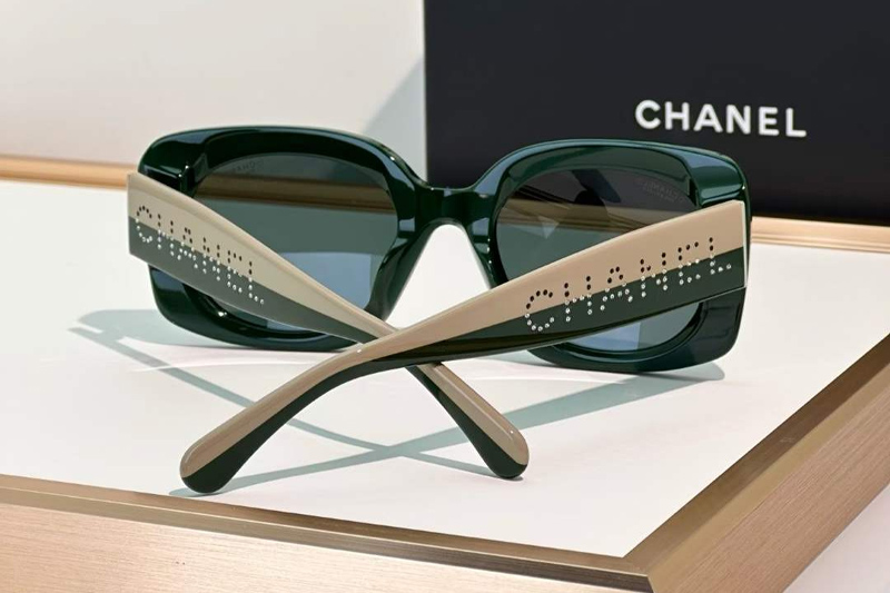CH5563B Sunglasses Green Green