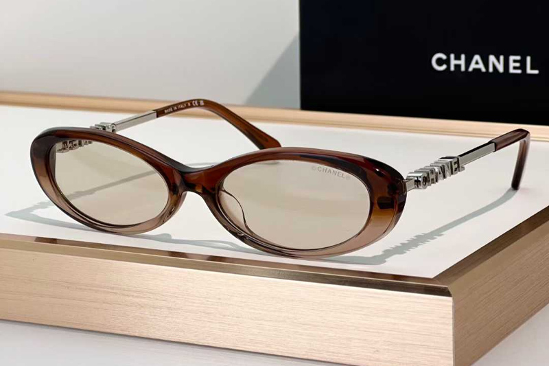 CH5565 Sunglasses Brown Light Brown