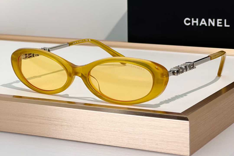 CH5565 Sunglasses Yellow Yellow